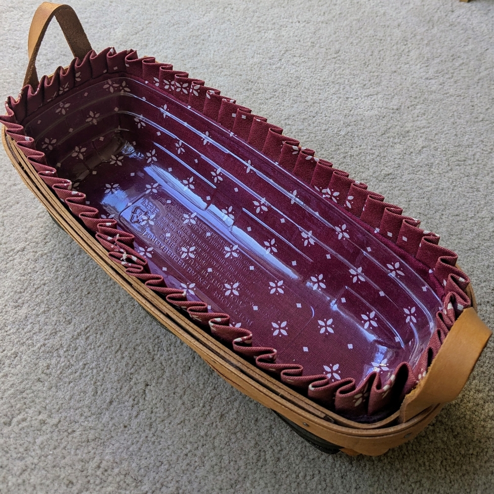 Vintage Handwoven Longaberger Basket - Picture 1 of 9
